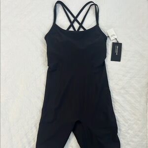 Black Strappy Jumpsuit